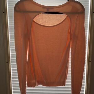 White House Black Market Light Pink Sweater